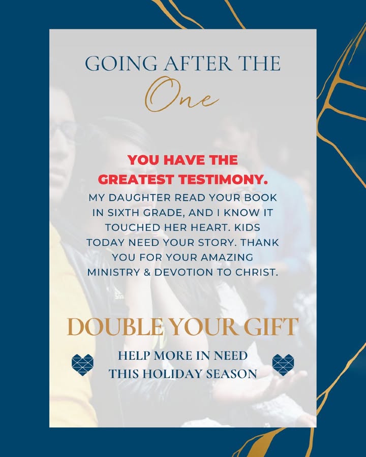 This christmas season, let’s remember the greatest gift we’ve ever received: jesus. Together, we can share his love with a world in desperate need of hope. From now until december 31st, every dollar given will be matched up to $1. 5 million, doubling the impact of your generosity. Let’s be the light in the darkness and answer god’s call to bring the gospel to the hurting. Give the gift of jesus this season: https://give. Nickvministries. Org/campaign/640254/donate