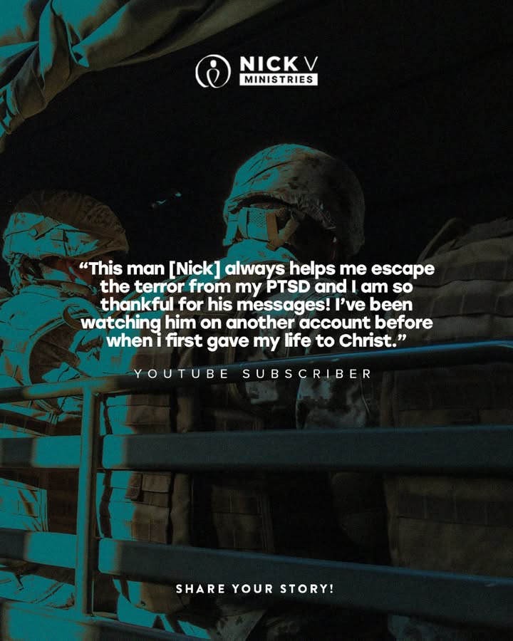 If youre struggling or just need someone to talk to, know that youre not alone. Reach out to a spiritual coach who can listen, pray, and guide you through your journey. Start here: https://groundwire. Echoglobal. Org/chat/nick_v_ministries  #hopeinchrist #nickvujicic #nickvministries #shareyourstory